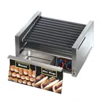 image of Star 30STBDE Grill-Max® Hot Dog Grill, Roller-Type with Integrated Bun Drawer