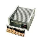 image of Star 45STBD Grill-Max® Hot Dog Grill, Roller-Type with Integrated Bun Drawer