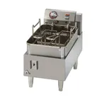image of Star 515F Star-Max® Full Pot Countertop Electric Fryer w/ 15 lbs Capacity, Twin Baskets