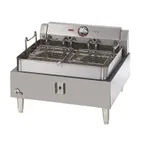 image of Star 530FF Star-Max® Full Pot Countertop Electric Fryer w/ 30-Lb. Capacity, Twin Baskets