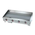 image of Star 548TGF 48" Countertop Electric Griddle with 48" x 20.75" Surface, Steel Plate, Thermostatic Controls
