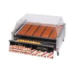 image of Star 75SCBD Grill-Max® Hot Dog Grill, Roller-Type with Integrated Bun Drawer