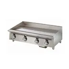 image of Star 848MA 48" Countertop Manual Gas Griddle, 1" Steel Plate, 120.000 BTU