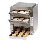 image of Star DT14 Holman Conveyor Toaster w/ Analog Control, Dual Horizontal - 2000 slices/hr.