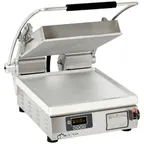 image of Star PST14E Single Commercial Panini Press w/ Aluminum Smooth Plates, Electronic Controls