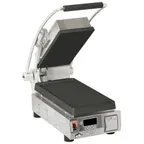 image of Star PST7IEA-120V Single Cast Iron Sandwich Grill w/ Smooth Plates, Electronic Controls, 120V