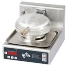 image of Star SWBS Star® Waffle Baker, Single Round, 7" X 1/2" Thick, Aluminum Grid