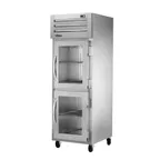 image of True STA1F-2HG-HC 27.50" 2-Half Glass Door Reach-In Freezer, Top Mounted, 31 cu. ft., Stainless Steel