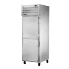 image of True STA1F-2HS-HC 27" 1-Section Reach-In Freezer, 2 Half Solid Doors, Top Mounted, 31 cu. ft., Stainless Steel