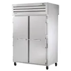 image of True STA2F-2S-HC 52.63" 2-Solid Door Reach-In Freezer, Top Mounted, 52 cu. ft., Stainless Steel