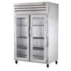 image of True STA2H-2G 2-Section "Heated Holding Cabinet", 2-Door Clear Glass, Stainless Steel Front, 3.0kW 208-230V