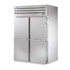 image of True STA2RRI-2S 68" Two Section Roll-In Refrigerator w/ 2 Solid Door, Stainless Steel Exterior-Aluminum Interior