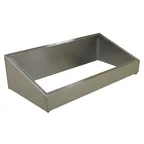 image of Steril-Sil E1-CBD-3V Counter Top Dispenser, 34-1/4" x 16-1/2" x 9-1/4"H, Stainless Steel, Silver