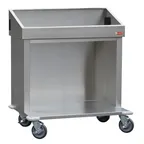 image of Steril-Sil E1-CRT36-3V Dispensing Cart w/ (3) E1 Inserts, (150) Trays, (4) 5" Glass Racks Capacity