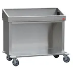image of Steril-Sil E1-CRT48-4V Dispensing Cart w/ (4) E1 Inserts, (150) Trays, (8) 5" Glass Racks Capacity