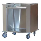 image of Steril-Sil LWR-203 Mobile Cantilever Glass Rack Lowerator for 20" x 20" Glass Racks