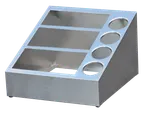 image of Steril-Sil VTC-12NP-4 Countertop Organizer Condiment Caddy