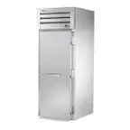 image of True STG1FRI-1S-HC 35" 1-Solid Door Roll-In Freezer, Top Mounted, 31 cu. ft., Stainless Steel Front, Aluminum Sides