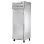 image of True STG1RPT-1S-1S-HC 1-Section Pass-Thru Refrigerator w/ Front Solid & Rear Solid Door, Stainless Steel Front-Aluminum Sides