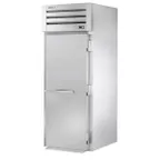 image of True STG1RRI89-1S-HC 35" 1-Section Roll-In Refrigerator w/ Solid Door, Stainless Steel Front-Aluminum Sides, 89"H