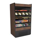 image of Structural Concepts B67R 72" Vertical Self-Service Open Air Merchandiser Self-Contained, 4 Shelves