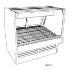 image of Structural Concepts GMGV8 98" Fusion Refrigerated Display Case