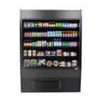 image of Structural Concepts HECO47R 47" Vertical Self-Service Open Air Merchandiser, Self-Contained, 4 Shelves, High Profile