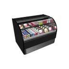 image of Structural Concepts HMO3936R 38" Harmony® Self-Service Refrigerated Open Air Merchandiser, Self-Contained, Laminate Exterior, 1 Shelf 