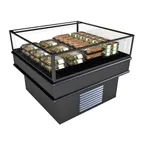 image of Structural Concepts MI46R 74" Self-Service Mobile Island Open Air Merchandiser, Self-Contained, Deck Only