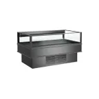 image of Structural Concepts MI46RF 75" Self-Service Mobile Island Open Air Merchandiser, Dual Temp (Refrigerator/Freezer)