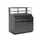 image of Structural Concepts NR4858RRSSV 48" Reveal Dual Service Dry / Refrigerated Bakery Case