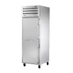 image of True STR1F-1S-HC 27.5" 1-Solid Door Reach-In Freezer, Top Mounted, 31 cu. ft., Stainless Steel