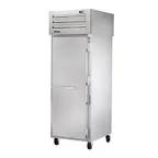 image of True STR1FPT-1S-1S 28" 2-Solid Door Pass-Thru Freezer, Top Mounted, 31 cu. ft., Stainless Steel