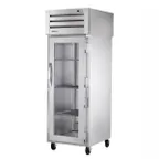 image of True STR1H-1G 1-Section Heated Holding Cabinet, 1 Glass Door, Stainless Steel, Digital Control, 208-230V