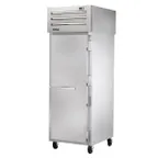 image of True STR1RPT-1S-1G-HC Pass-Thru Solid Front / Glass Rear Swing Doors Refrigerator