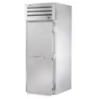 image of True STR1RRI89-1S-HC 35" 1-Section Roll-In Refrigerator w/ Solid Doors, Stainless Steel, 89"H