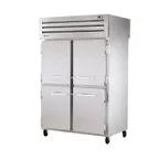 image of True STR2HPT-4HS-4HS 2-Section 4-Door Heated Holding Cabinet, Stainless Steel, Pass-Thru