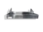 image of Steel Works SWDSR3-36X Double Tier Speed Rail, 36" X 30-39" Mount, Keyhole, 22/304 Stainless Steel