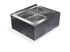 image of Steel Works SWFMS-212510 Floor Mop Sink, 21" X 25" X 10"H