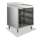 image of Steel Works SWGRSU-2124-CT Underbar Glass Storage Unit, Drainboard Top