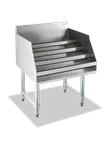 image of Steel Works SWLDR-1836 Underbar Raised Liquor Bottle Display Unit