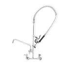 image of Steel Works SWPRS-W8-AF12HDLL Pre-Rinse Faucet, 8" Center, 12" Add-On Faucet