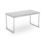 image of Steel Works SWSOS-1672 Table-Mounted Overshelf