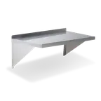 image of Steel Works SWWS-1636 Wall Mount Stainless Steel Shelf - 36" x 16"