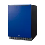image of Summit AL54B 23" Built-in or Freestanding Undercounter Freezer w/ Cobalt Blue Door, 4.8 cu. ft.