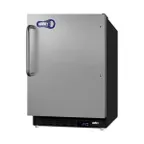 image of Summit ALFZ37BSSTBFROST 20" Built-in or Freestanding Undercounter Beer Froster w/ Stainless Steel Door and Towel Bar Handle, 2.68 cu. ft.