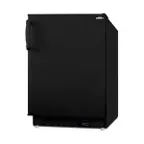 image of Summit ALR47B  20" Built-in or Freestanding Undercounter Refrigerator in Black, ADA compliant, 3.5 cu. ft.
