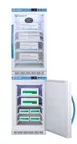 image of Accucold ARG31PVBIADA-AFZ2PVBIADASTACK Medical Freezer w/ Glass Door Refrigerator, 5.3 Cu Ft