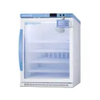 image of Accucold ARG61PVBIADADL2B 23" Glass Door Medical Undercounter Refrigerator, 6.0 cu. ft.