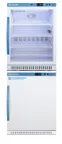 image of Accucold ARG6PV-AFZ5PVBIADASTACK Medical Freezer w/ Glass Door Refrigerator, 9.88 Cu Ft
